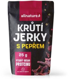 Allnature Turkey Pepper Jerky 25g