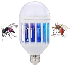 Alum Elektrický lapač hmyzu s LED svetlom
