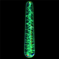 Lovetoy Glow-in-the-dark Twilight Gleam Glass Dildo Slim Fantasy - cena, srovnání