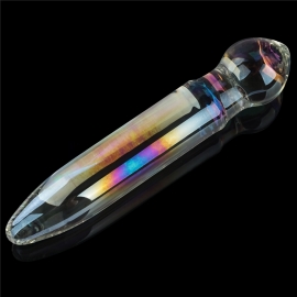 Lovetoy Twilight Gleam Glass Dildo Prism Glass