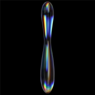 Lovetoy Twilight Gleam Glass Dildo Double Delight - cena, srovnání