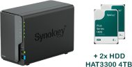 Synology DS224+2xHAT3300-4T - cena, srovnání