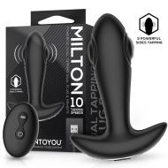 Intoyou Milton Powerful Dual Tapping Anal Plug - cena, srovnání