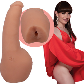 Doc Johnson Signature Cocks Natalie Mars Dildo with Penetrable Ass