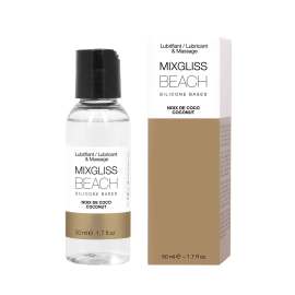 Mixgliss Silicone Lubricant Beach Coconut 50ml