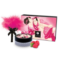 Shunga Edible Massage Powder Kit Raspberry - cena, srovnání