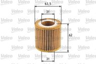 Valeo Olejový filter 586536 - cena, srovnání