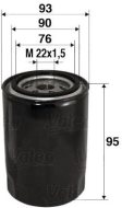 Valeo Olejový filter 586006 - cena, srovnání