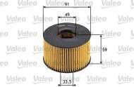 Valeo Olejový filter 586513 - cena, srovnání