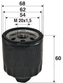 Valeo Olejový filter 586011