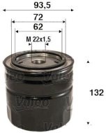 Valeo Olejový filter 586115 - cena, srovnání