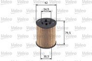 Valeo Olejový filter 586539 - cena, srovnání