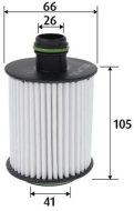 Valeo Olejový filter 586593 - cena, srovnání