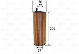 Valeo Olejový filter 586599