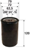 Valeo Olejový filter 586029 - cena, srovnání