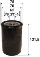 Valeo Olejový filter 586052 - cena, srovnání
