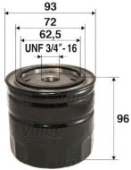 Valeo Olejový filter 586019 - cena, srovnání