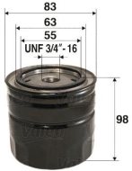 Valeo Olejový filter 586071 - cena, srovnání