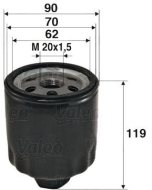 Valeo Olejový filter 586020 - cena, srovnání