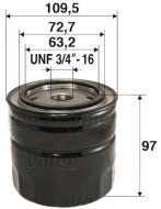 Valeo Olejový filter 586084 - cena, srovnání