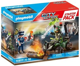 Playmobil 70817 Starter Pack Polícia: Nebezpečné cvičenie