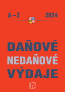 Daňové nedaňové výdaje 2024 - cena, srovnání