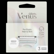 Gillette Venus Pubic Hair&Skin náhradné žiletky 3ks - cena, srovnání
