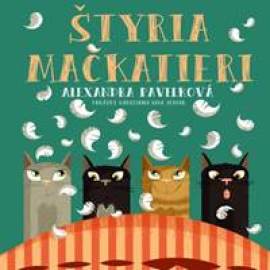 Štyria mačkatieri CD (audiokniha)