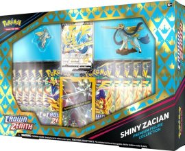 Pokémon TCG: SWSH12.5 Crown Zenith Premium Figure Collection - Shiny Zacian