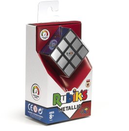 Spinmaster Rubikova kocka 3x3 metalická