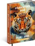 Studentský diář 2024/2025 Tygr - cena, srovnání