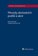 Převody obchodních podílů a akcií - cena, srovnání