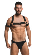 Master Series Rave Harness Elastic Chest Harness with Arm Bands - cena, srovnání