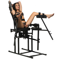 Master Series Leg Spreader Obedience Chair with Sex Machine - cena, srovnání