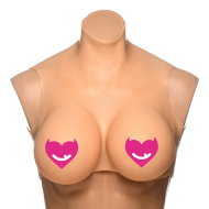 Master Series Perky Pair G-Cup Silicone Breasts - cena, srovnání