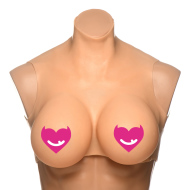 Master Series Perky Pair G-Cup Silicone Breasts - cena, srovnání