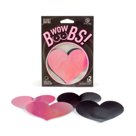 Secret Play Wow Boobs! Heart Nipple Pasties