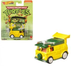 Mattel Hot Wheels Prémiové Auto - Kultové Autíčko Ninja Turtles