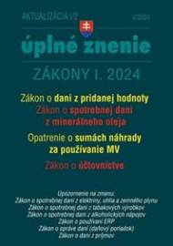 Aktualizácia I/2 2024 - daňové a účtovné zákony