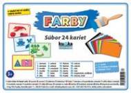 Súbor 24 kariet - farby - cena, srovnání