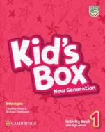 Kid's Box New Generation 1 Activity Book with Digital Pack British English - cena, srovnání