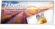 Žánrový 2025 14denní - stolní kalendář - cena, srovnání