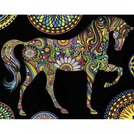 Colorvelvet Zamatový obrázok Mandala kôň - cena, srovnání