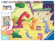 Ravensburger Puzzle & Play Dinosaurus 2x24 dielikov - cena, srovnání