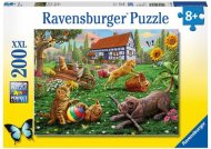 Ravensburger puzzle 128280 Zvieratá hrajúce sa na dvore 200 dielikov - cena, srovnání
