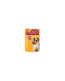 Pedigree Dog ADULT s kuracím mäsom & zeleninou v šťave 100g