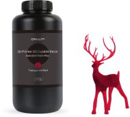 Creality Standard Rigid Resin Plus 1kg Transparent Red - cena, srovnání