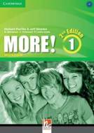 More! 1 Workbook with Cyber Homework and Online Resources - cena, srovnání