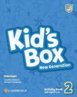 Kid's Box New Generation 2 Activity Book with Digital Pack British English - cena, srovnání