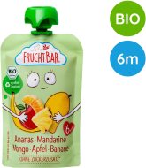 Fruchtbar BIO ovocné vrecko s jablkom, ananásom, mangom, banánom a mandarínkou 100g - cena, srovnání
